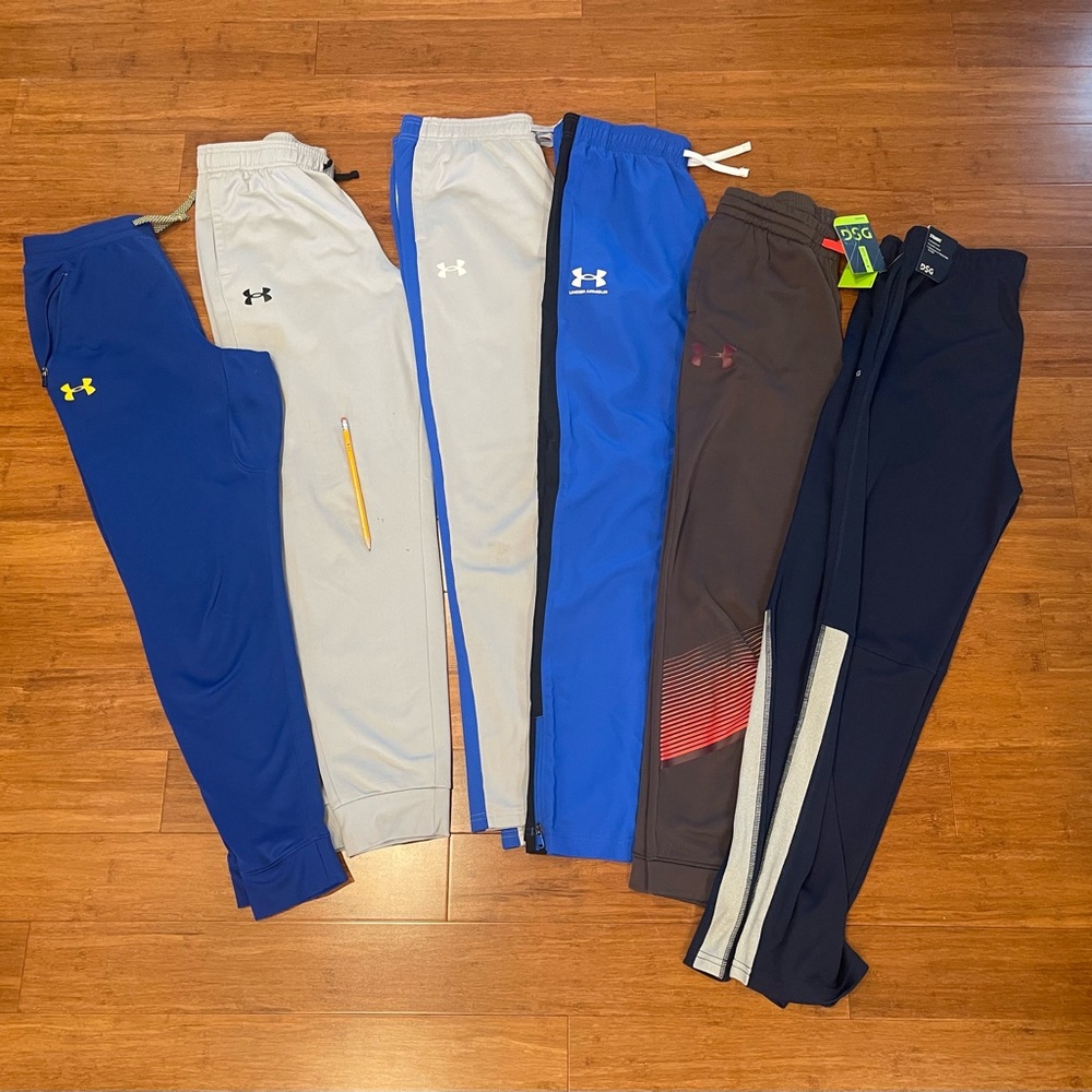 Big boys bundle of under armour pants size XL
